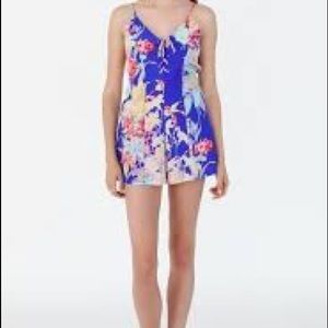 Yumi Kim blue Hawaii romper small